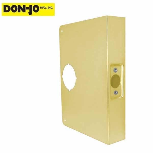 Extended Wrap Plate No 55 - 5 - 1-3/4 Doors - Polished Bronze